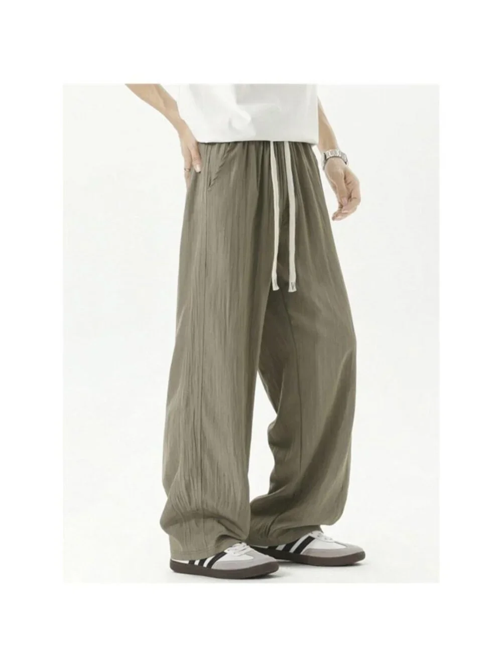 Men's Plus Size Loose Fit Casual Pants
